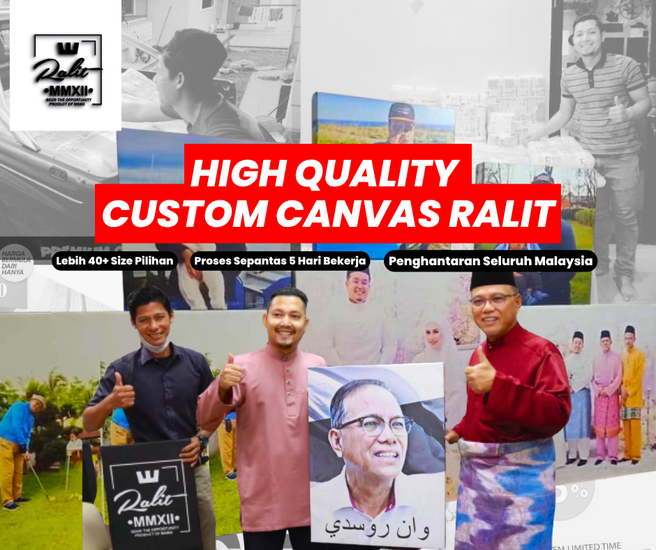 Pre-Order Custom Canvas Serendah RM17.25